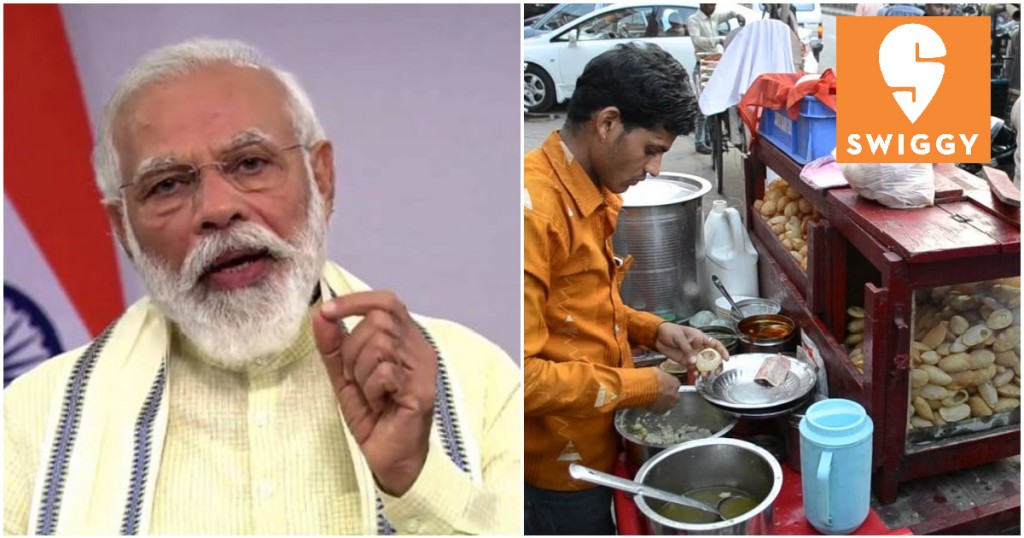 pm modi street food swiggy