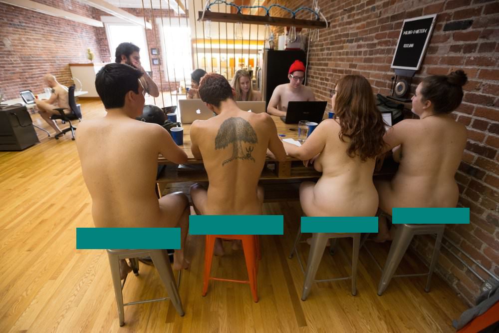 San Fran Office Workers Nude - This Office Went Naked For A Month As A Social Experiment [NSFW]