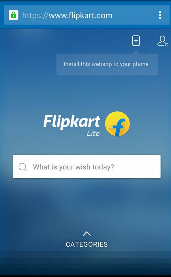 Flipkart Launches New Mobile Site, Flipkart Lite
