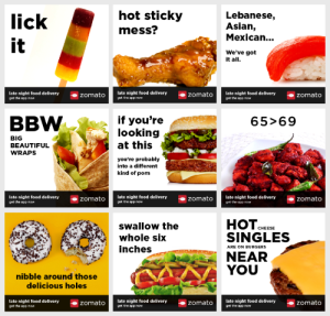 Zomato Takes Food Porn To The Next Level With 'Dirty' Ads