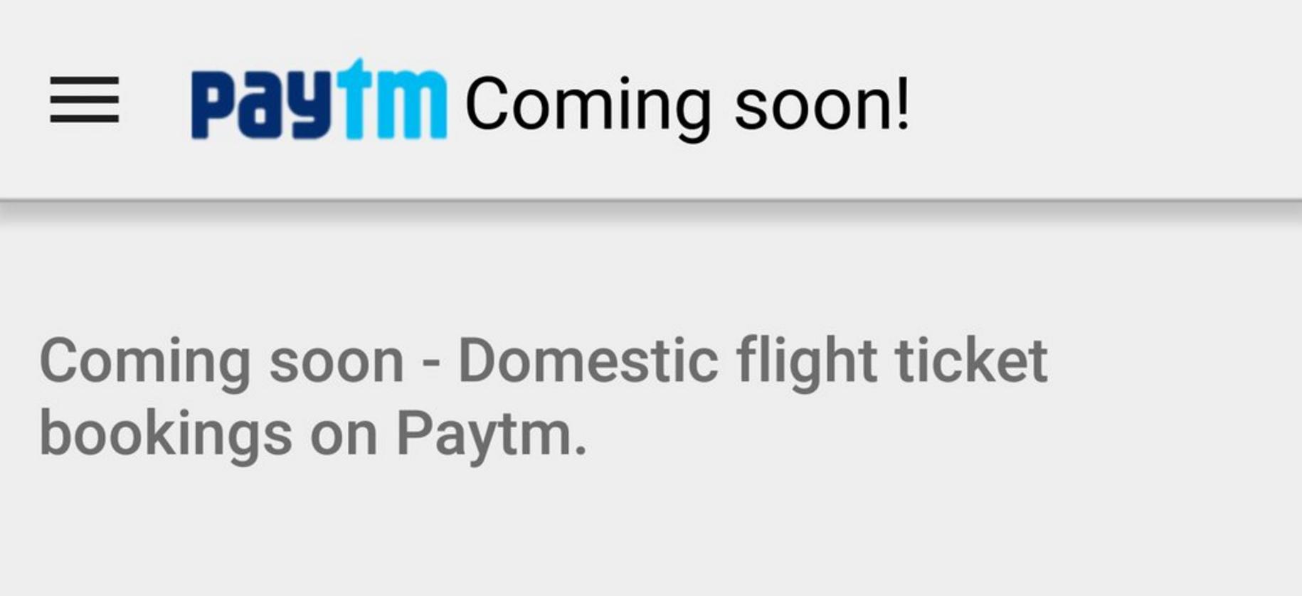 Breaking Paytm To Start Selling Domestic Flight Tickets