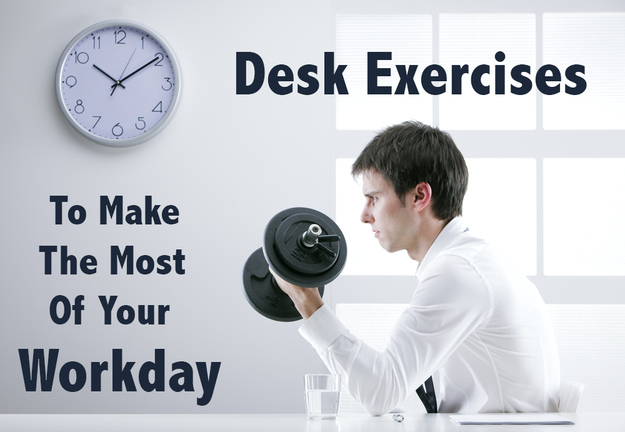 10 Simple Exercises You Can Do While Seated At Your Desk At Work