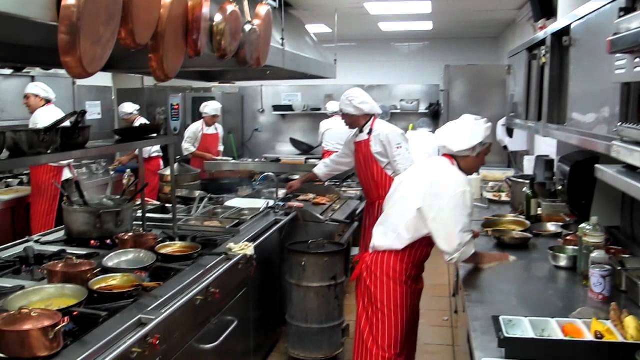 Busy Restaurant Kitchen Busy Restaurant Kitchen