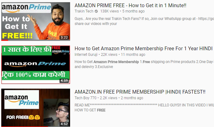 can i use an amazon us prime membership in india