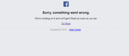 facebook whatsapp not working