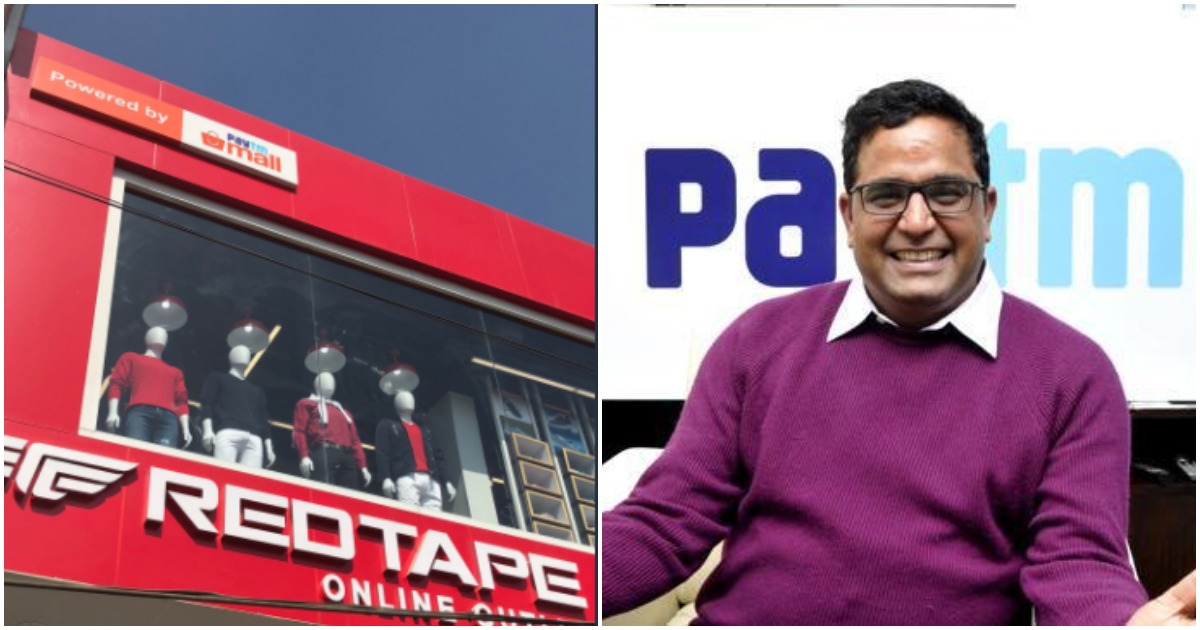 paytm red tape shoes