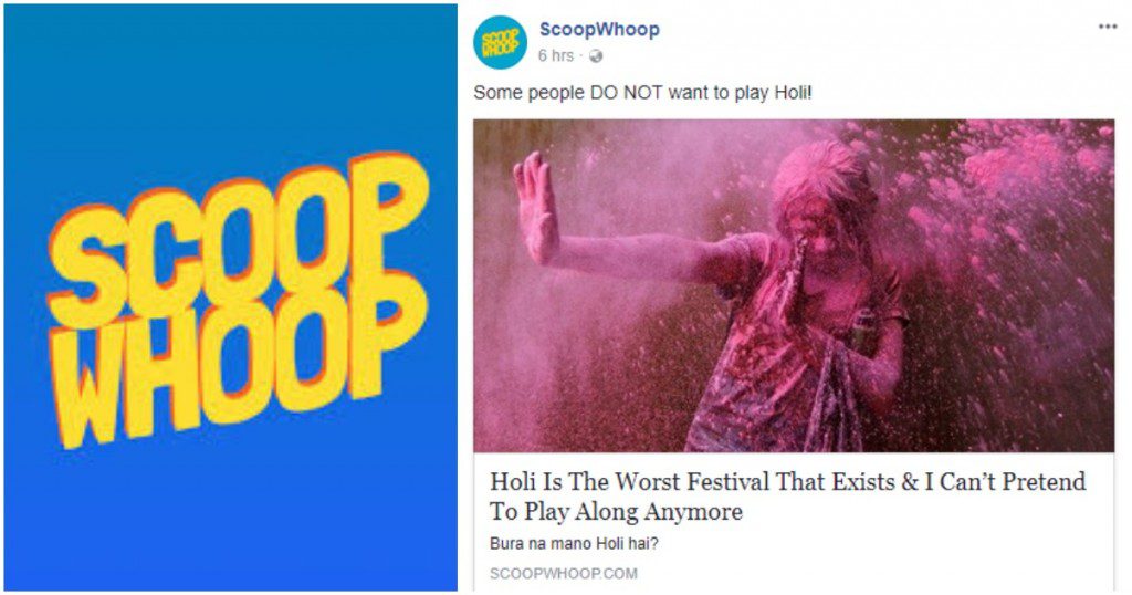 "Block ScoopWhoop" Trends On Twitter After Site Publishes Article
