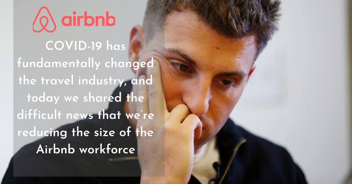 Airbnb layoff, brian chesky