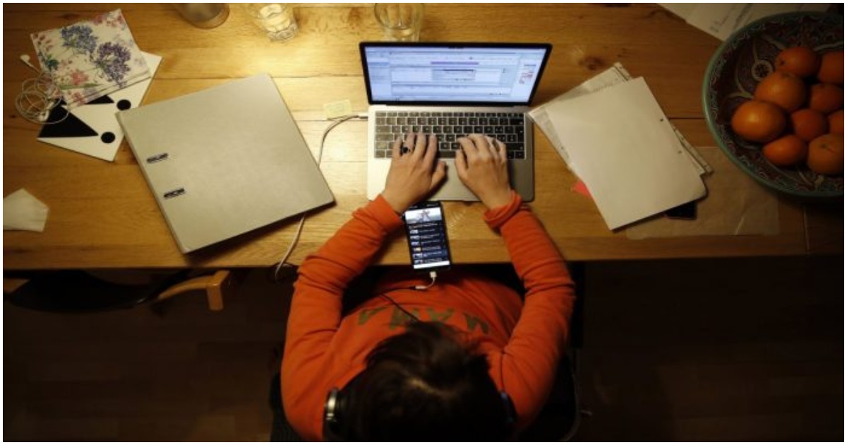 This portable lap desk turns my bed into an office