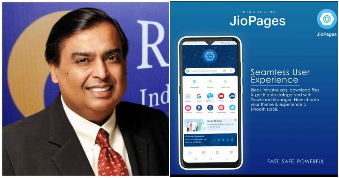 Jio Launches Its Own Browser Called JioPages, Further Builds Up Its ...