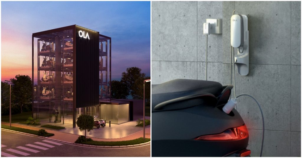 Ola electric deals charging station