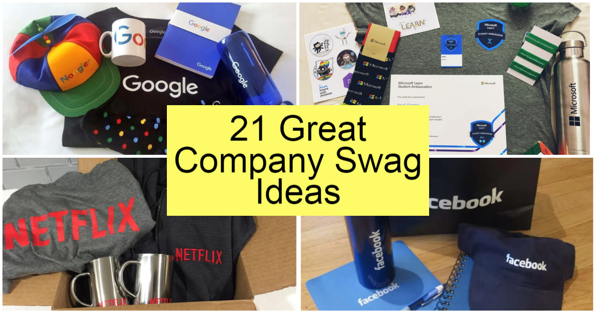 23 Best Swag Bag Ideas For Events & Employees In 2023