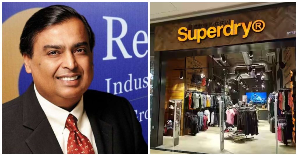 Tar ⚡ on X: You next overpriced purchase of SuperDry branded clothing will  be made by Reliance  / X