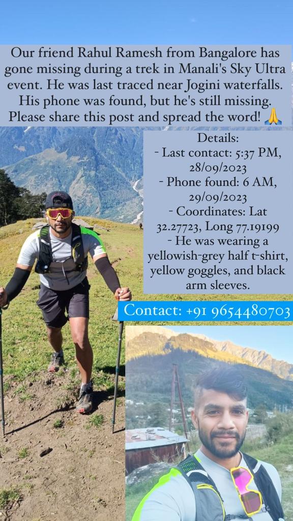 rahul ramesh missing manali