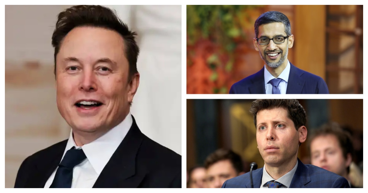 elon musk sundar pichai sam altman