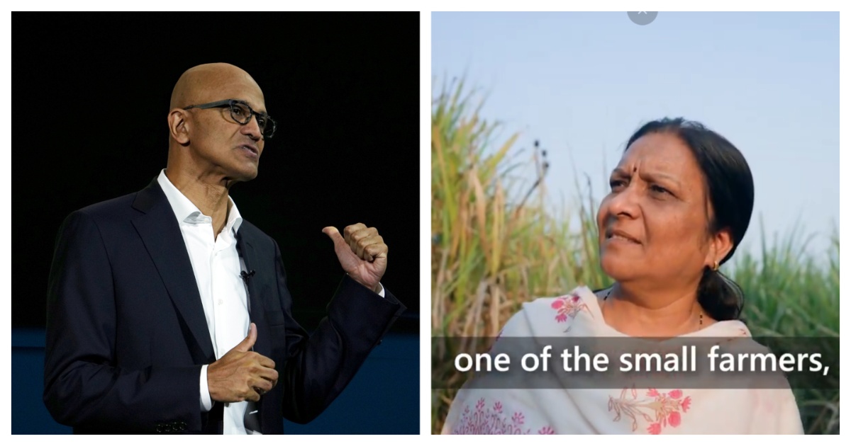 satya nadella baramati farmer