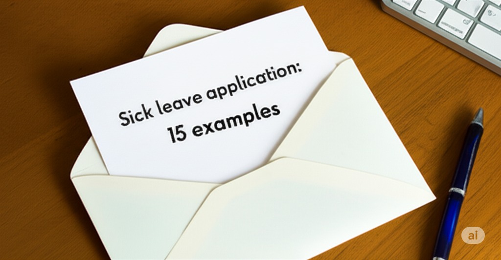 sick leave application