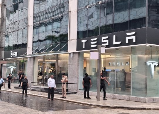 tesla india store mumbai bkc