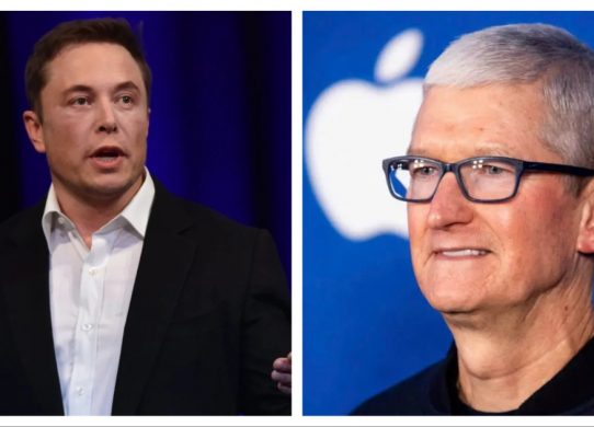elon musk tim cook