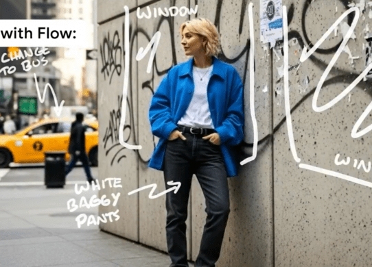 google flow ai editor edit videos with text on images