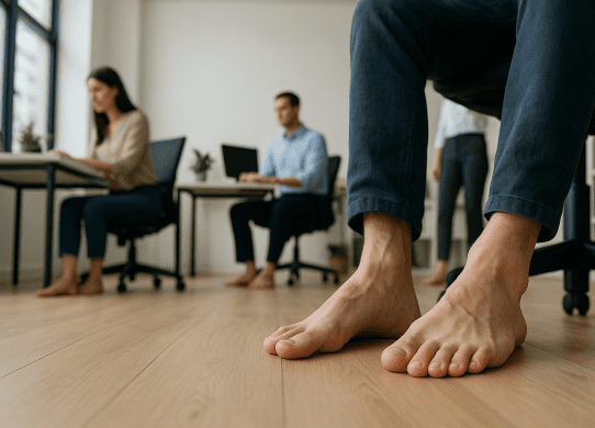 no shoes at work policy