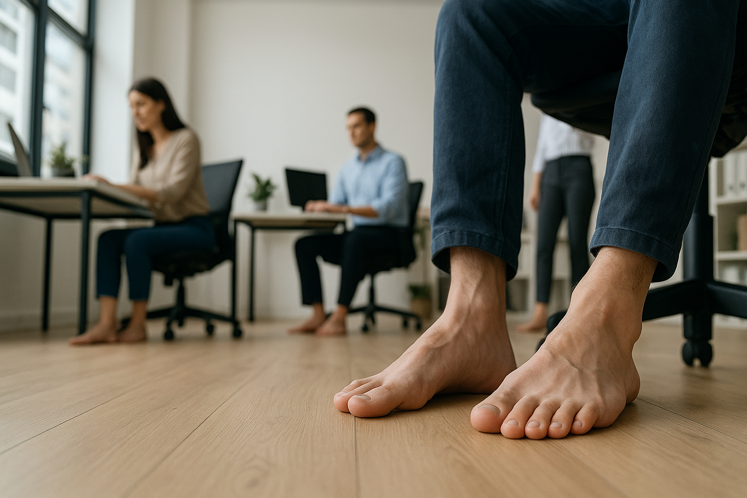 no shoes at work policy