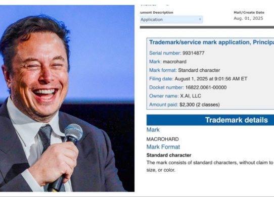 elon musk macrohard trademark