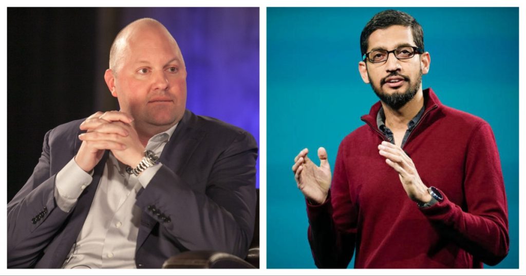 marc andreessen sundar pichai
