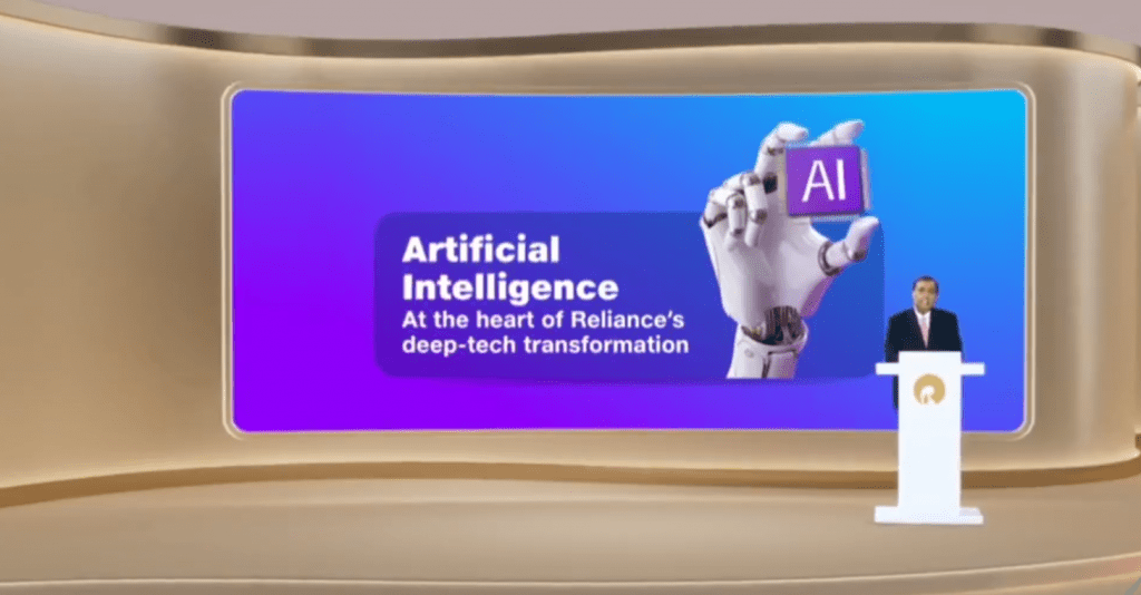 reliance intelligence ai