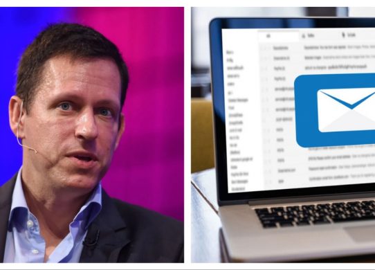 peter thiel email one to recipient