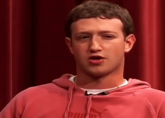 mark zuckerberg young
