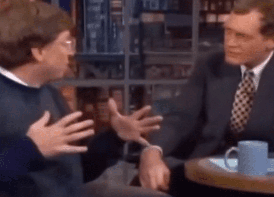 bill gates david letterman