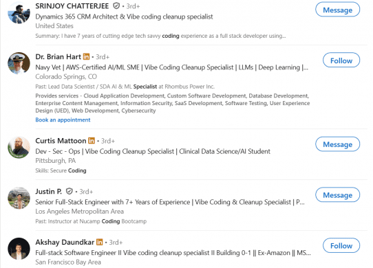 vibe coding cleanup specialist