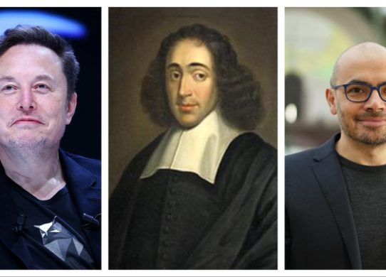elon musk demis hassabis spinoza