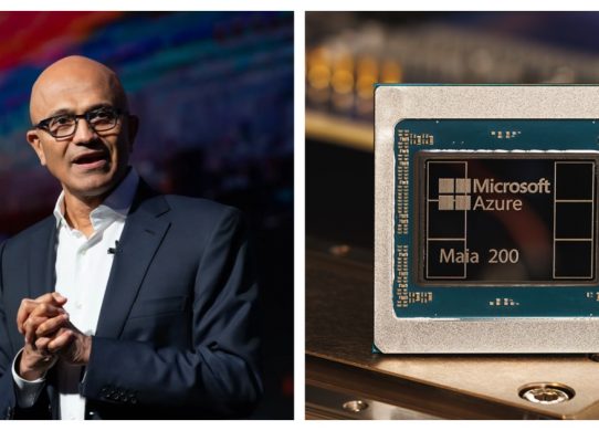 microsoft maia 200 chip
