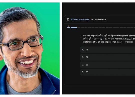 google gemini iit jee practice exam