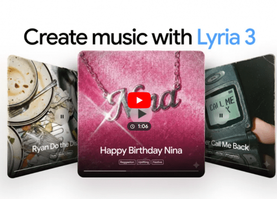 google deepmind lyria 3 music