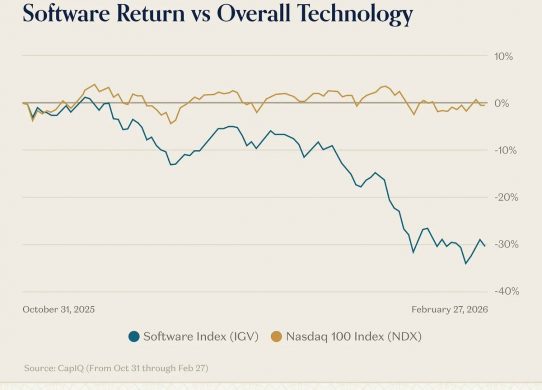 software stocks ai impact