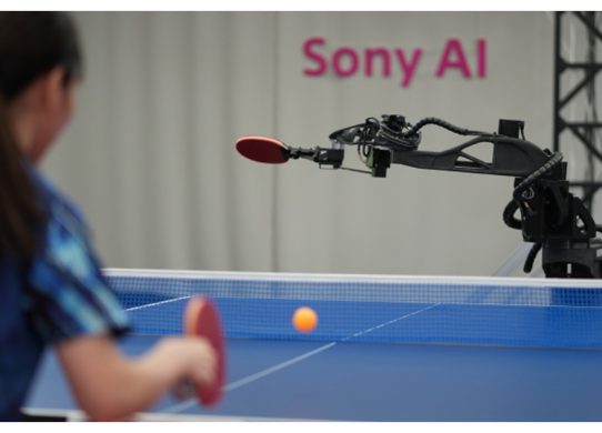 sony ace table tennis robot