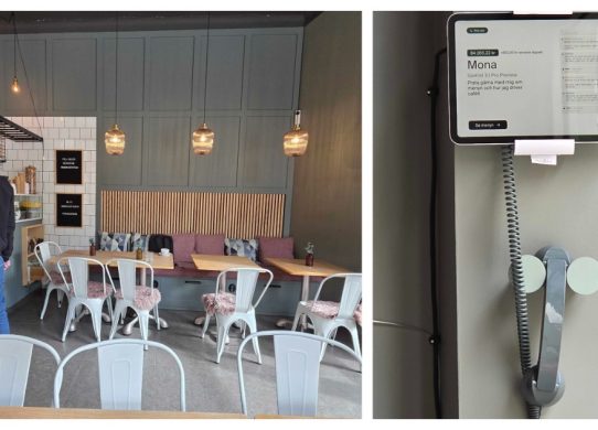 cafe managed by gemini in sweden andon cafe