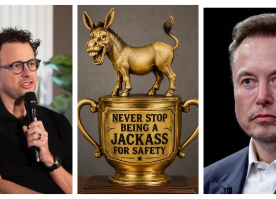 dario amodei elon musk jackass trophy