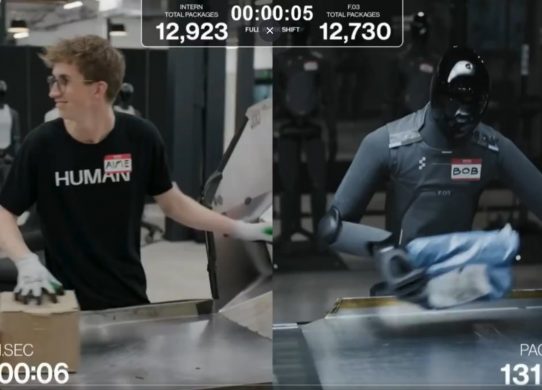 figure human vs robot livestream