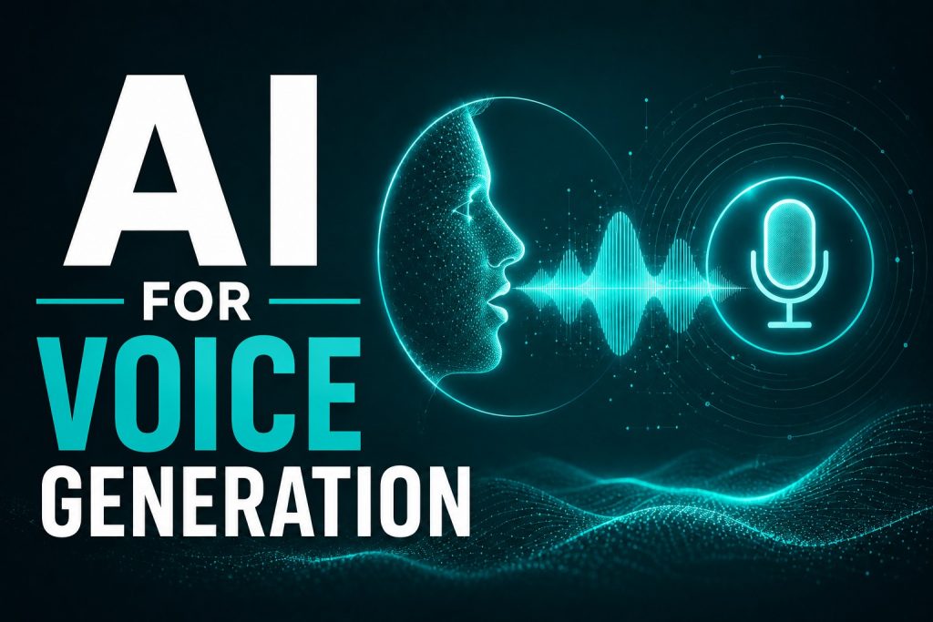 ai for voice generation