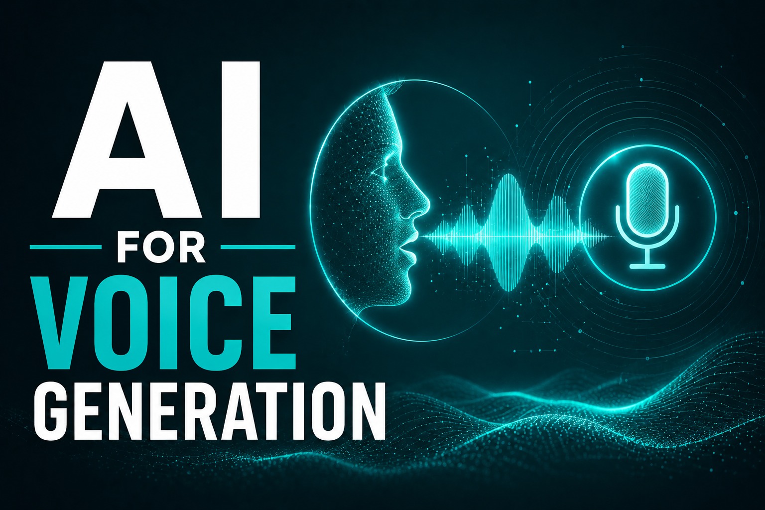 ai for voice generation
