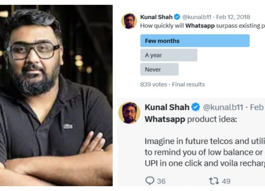 kunal shah whatsapp ideas