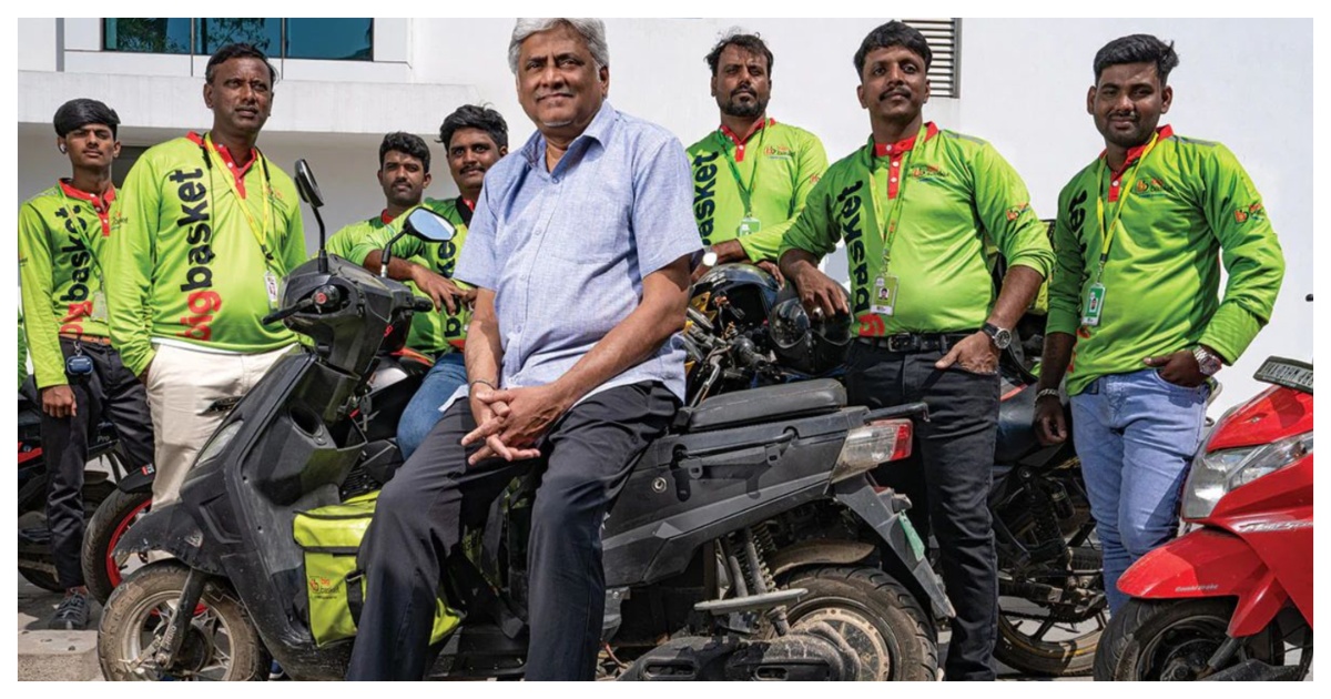 big basket founder hari menon