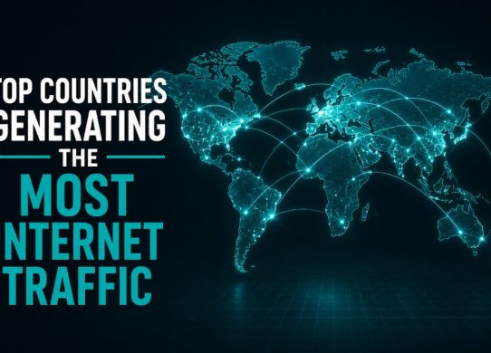 top countries generating most internet traffic