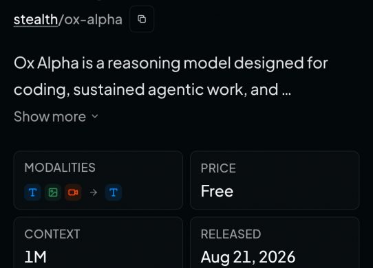 ox alpha