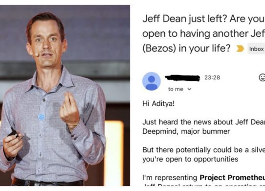 jeff dean jeff bezos recruiter email