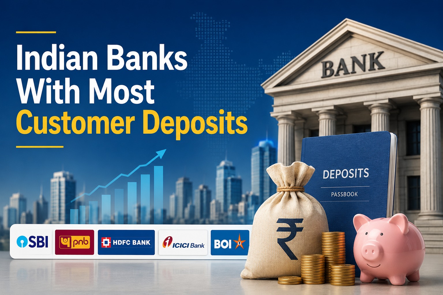 indian banks with most customer deposits